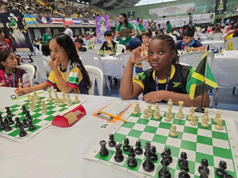 Playing for Jamaica